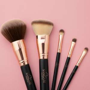 professional makeup brush set 5 pieces