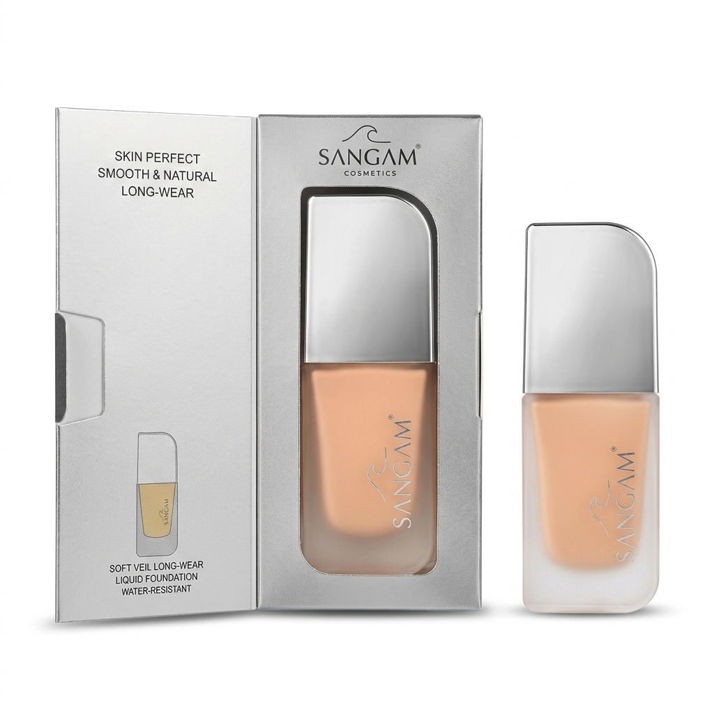 SANGAM Soft Veil Liquid Foundation – Matte - Image 9