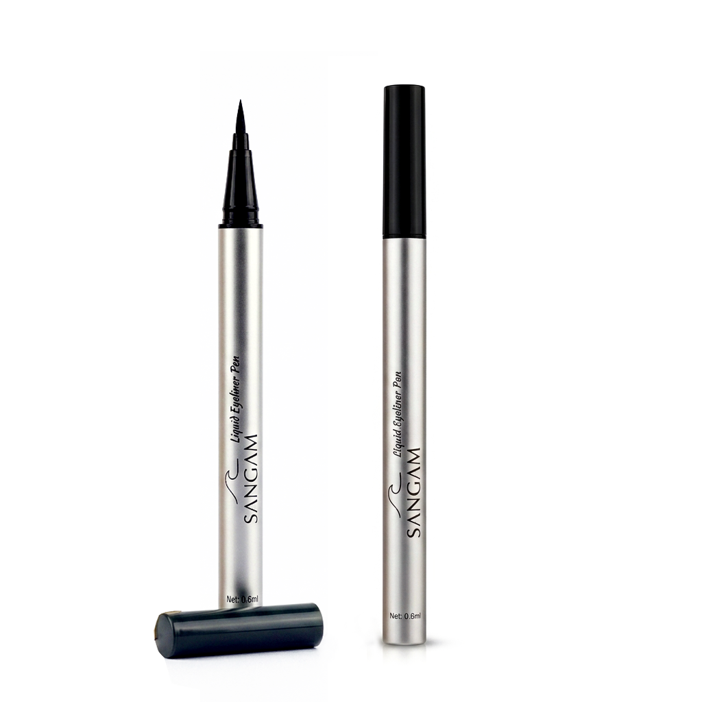 SANGAM Long Wear Liquid Eyeliner with ultra-fine tip for precise application