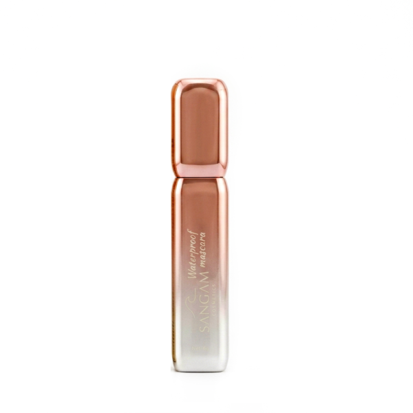 SANGAM waterproof mascara defined and separated lashes rose gold tube