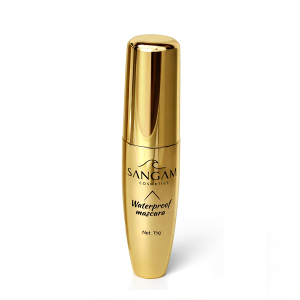 SANGAM waterproof mascara gold tube for volume and length
