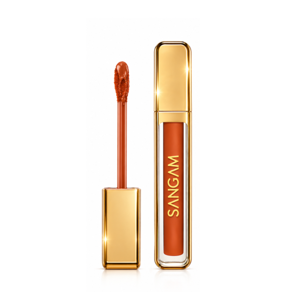 SANGAM matte liquid lipstick Terracotta Heat 800 long lasting waterproof lipstick