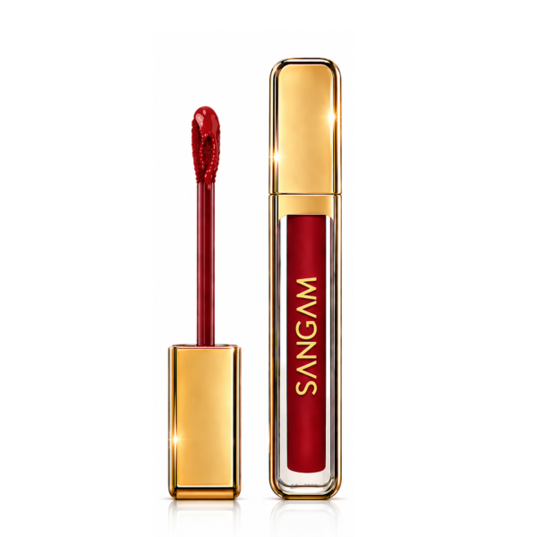 SANGAM matte liquid lipstick Classic Red 806 long lasting waterproof lipstick