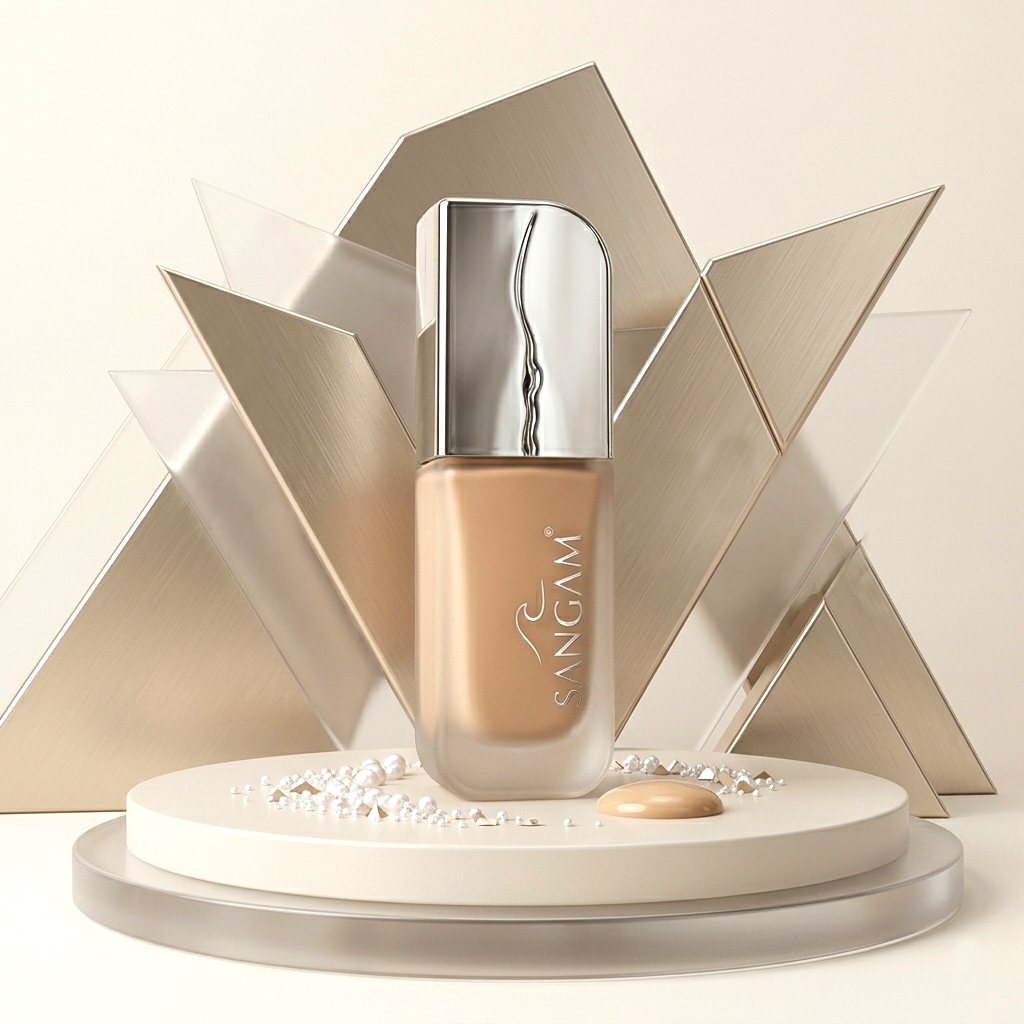 SANGAM Soft Veil Liquid Foundation – Matte - Image 3