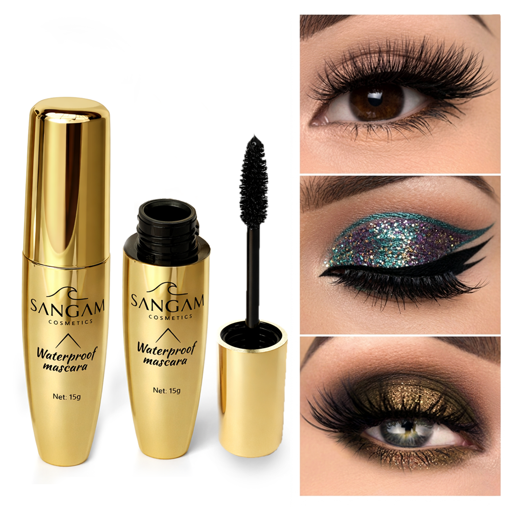 SANGAM Waterproof Mascara for Volume & Length - Image 7