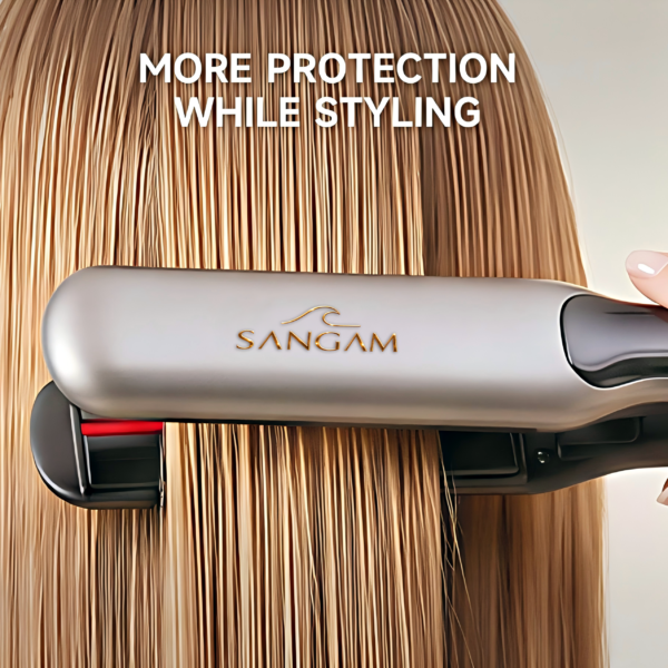SilkSteam Hair Straightener with steam infusion technology for smooth, sleek, frizz-free and shiny hair styling