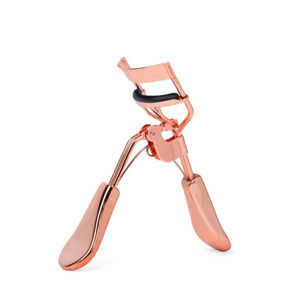 SANGAM Gold Eyelash Curler in rose gold, professional eyelash curling tool