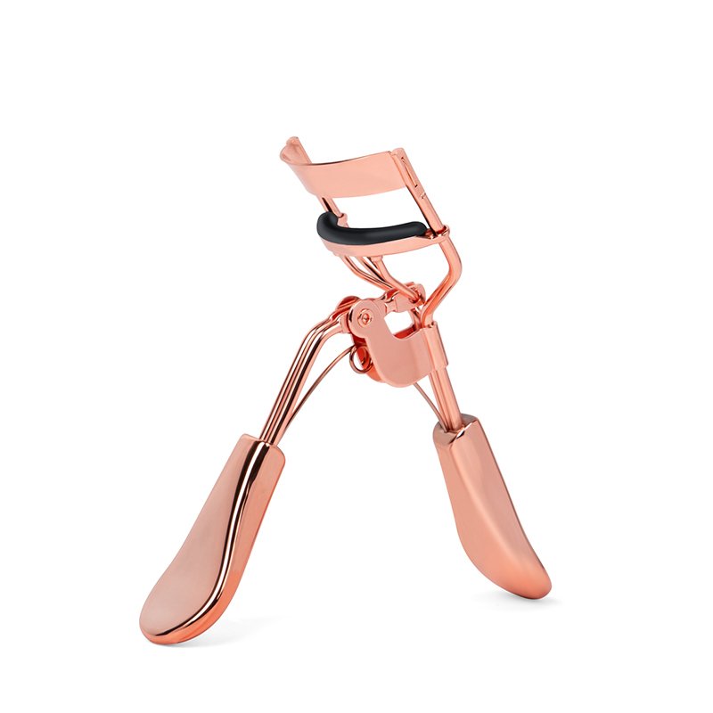 SANGAM Gold Eyelash Curler in rose gold, professional eyelash curling tool