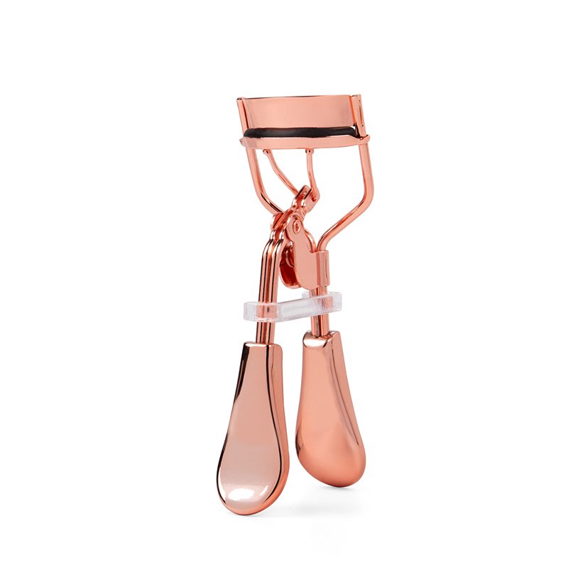 SANGAM Gold Eyelash Curler in rose gold, professional eyelash curling tool