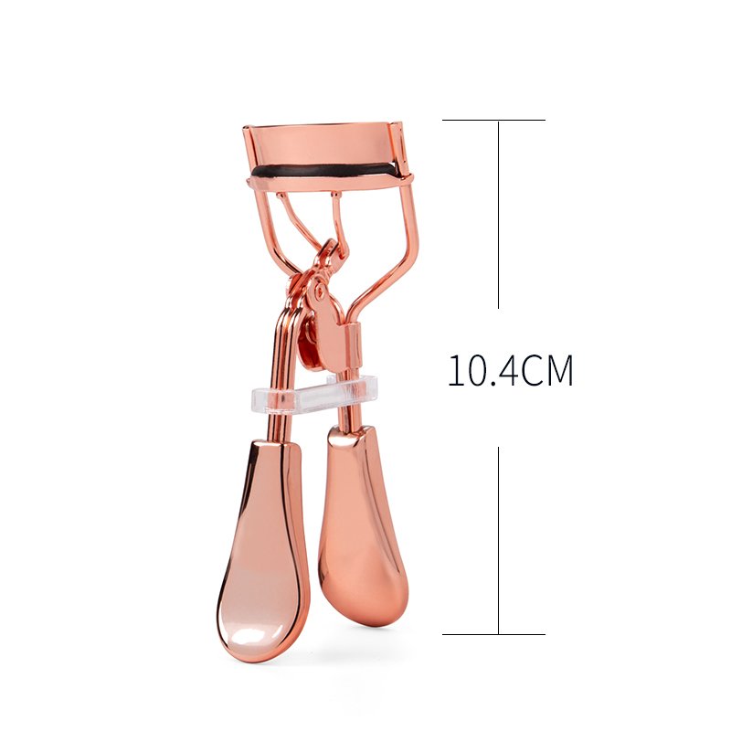 SANGAM Gold Eyelash Curler in rose gold, professional eyelash curling tool